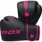RDX F6 KARA BOXING GLOVES - black/pink
